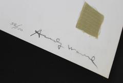 Andy Warhol Lamentation #388 from Martha Graham Series 1986 Signed Screen Print