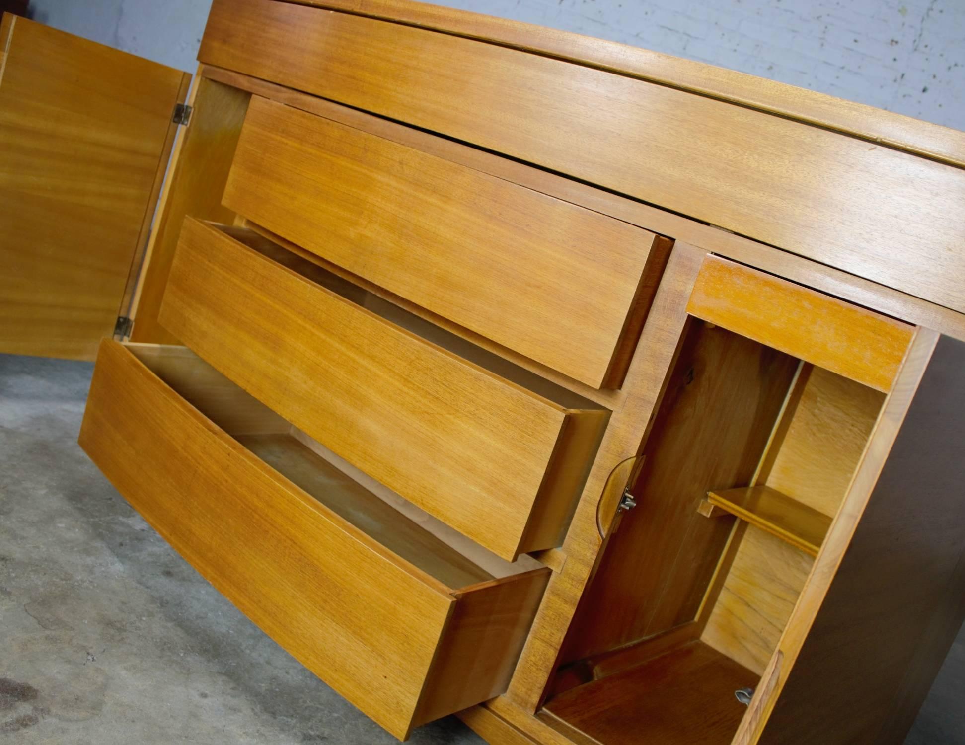 vintage mid century modern buffet