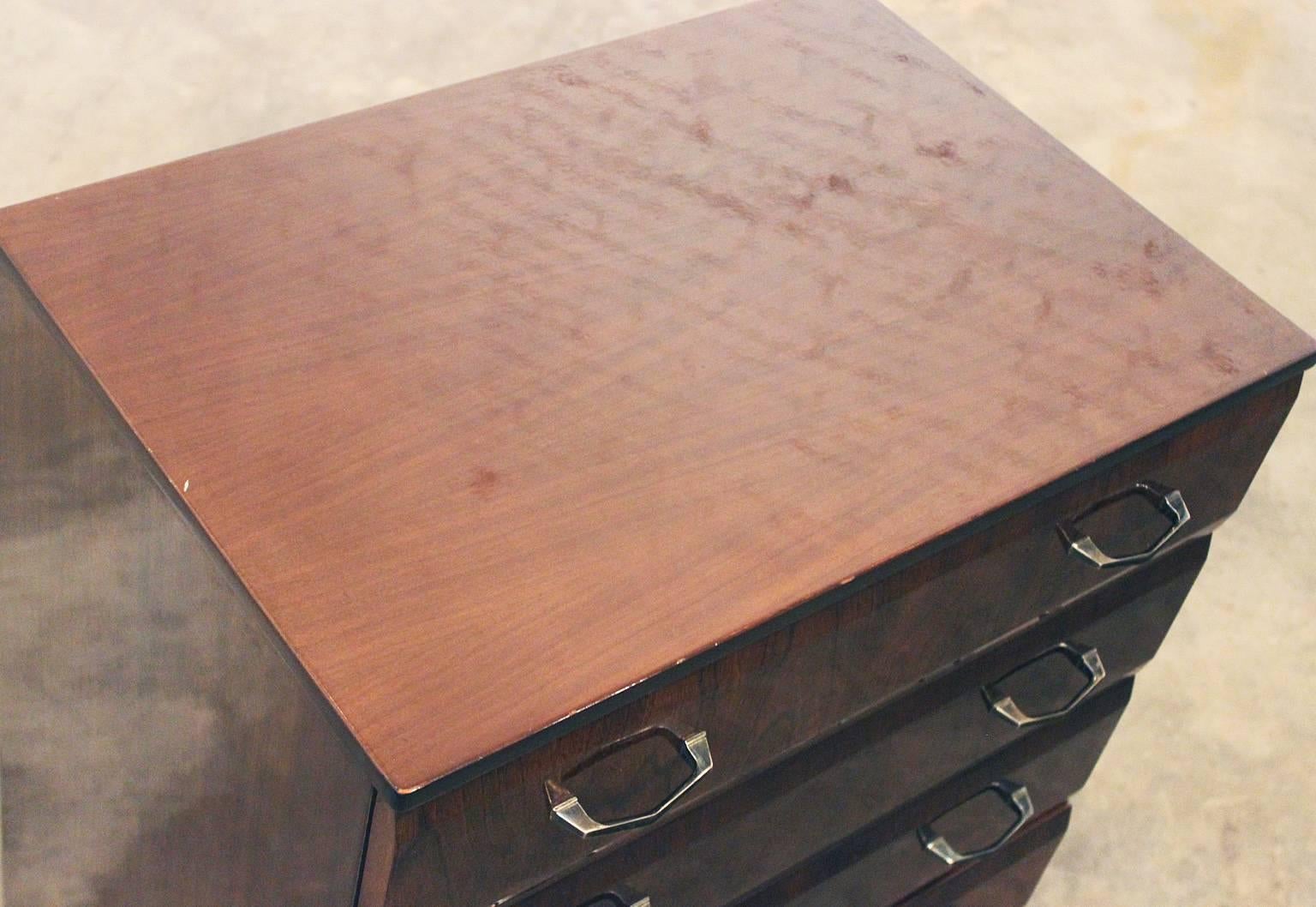 Mid-Century Modern Tola Chest of Drawers by Alphons Loebenstein for Meredew In Good Condition In Topeka, KS