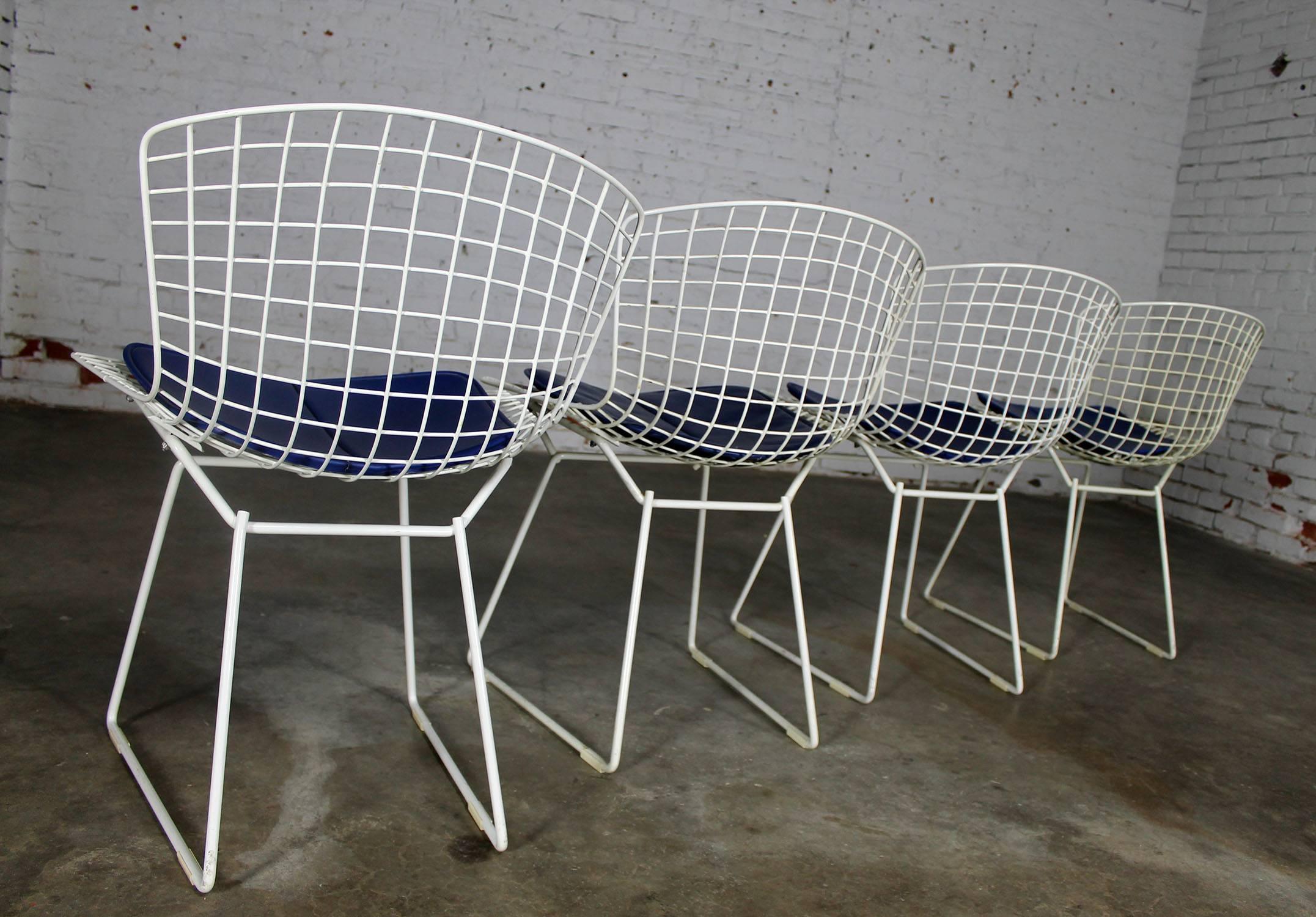 mid century modern wire chairs