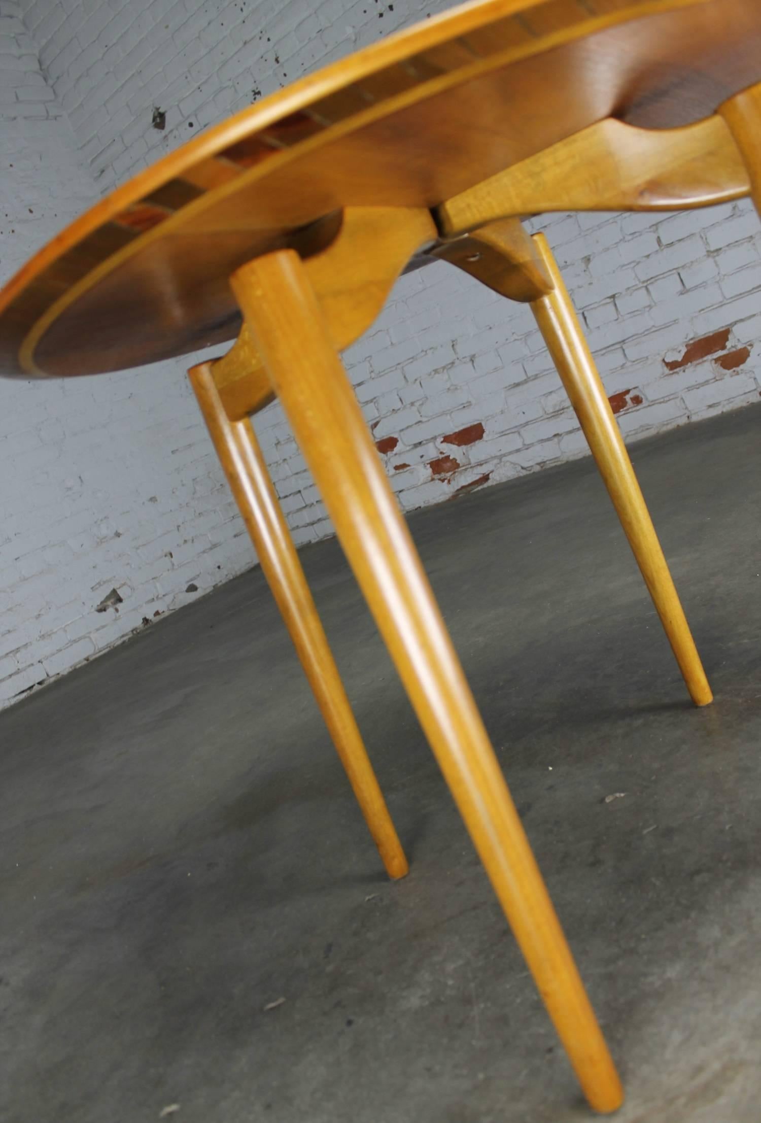 Mid-Century Danish Modern Poul Jeppesen Mobelfabrik Side Table Grete Jalk Style 1
