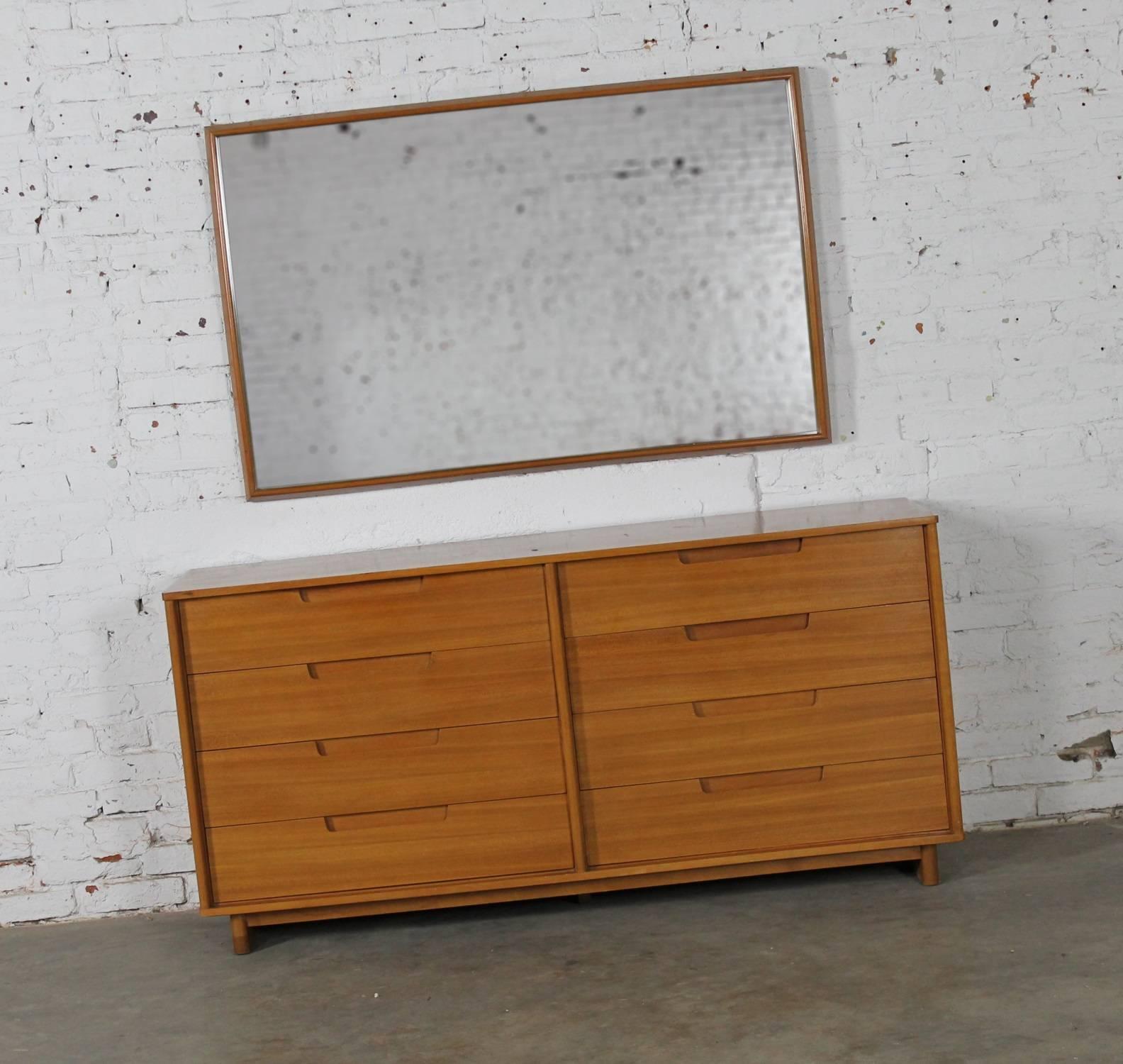 Milo Baughman Dresser & Mirror for Drexel Today’s Living Line Mid-Century Modern 1