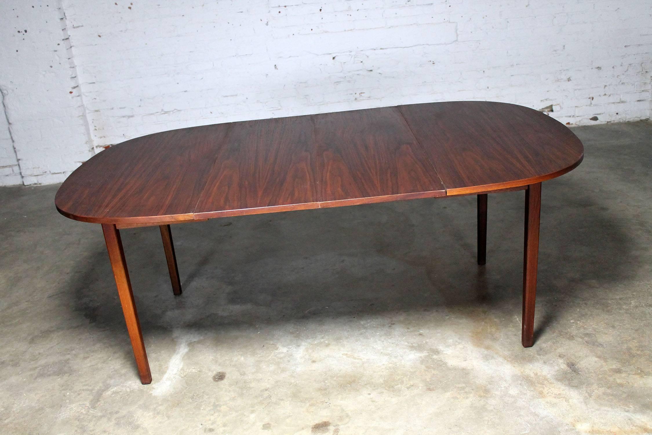 mid century modern oval dining table