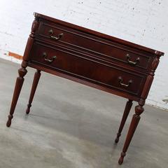Classic Sheraton Federal Style Mahogany Server Manor of Salem Cabinetmakers