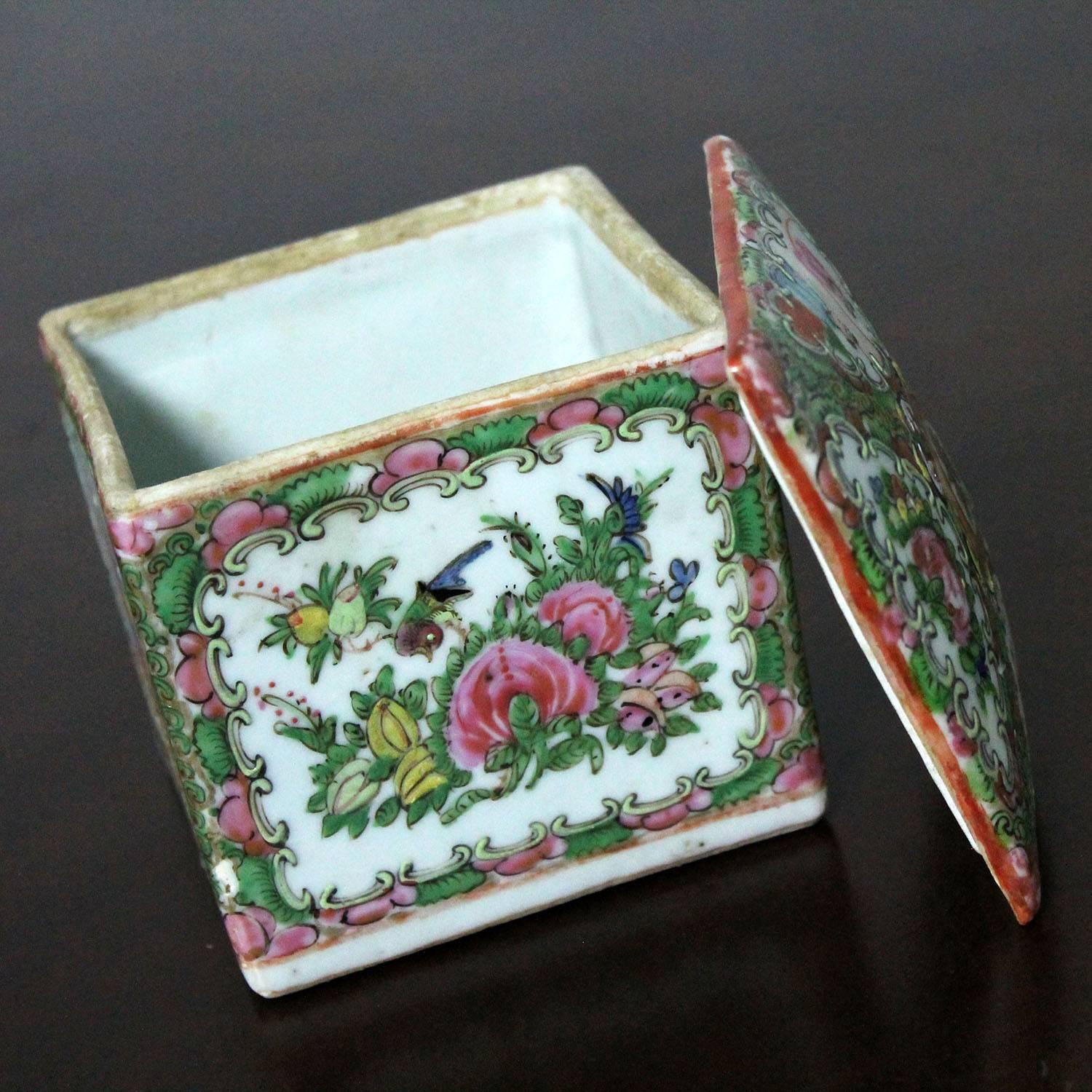 chinese tea caddy antique