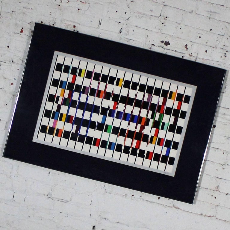 Yaacov Agam Serigraph One and Another No 2 Signed and Marked E A For 