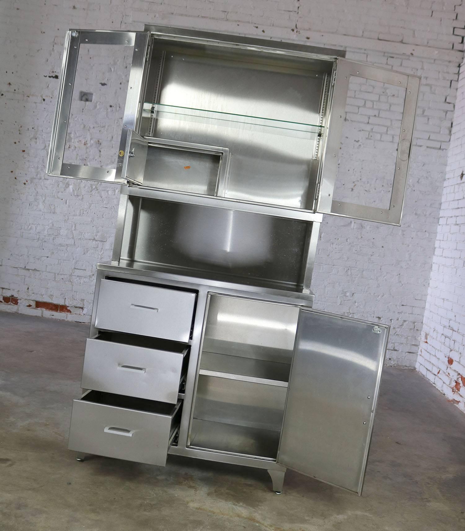 stainless steel cupboards