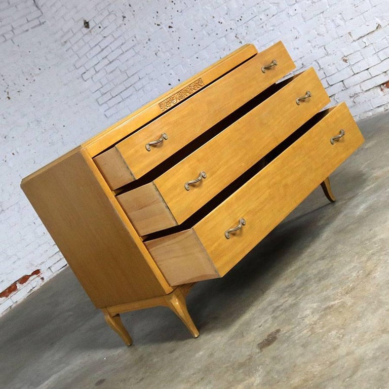 Art Deco Style Low Dresser by RWAY Northern Furniture Company of