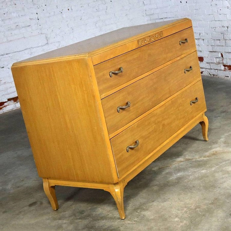 Art Deco Style Low Dresser by RWAY Northern Furniture Company of