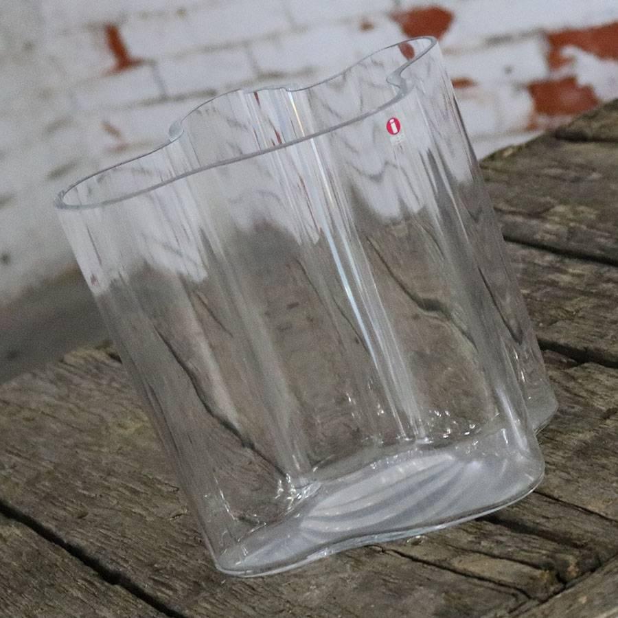 Art Glass Alvar Aalto Savoy Vase for Iittala Finland