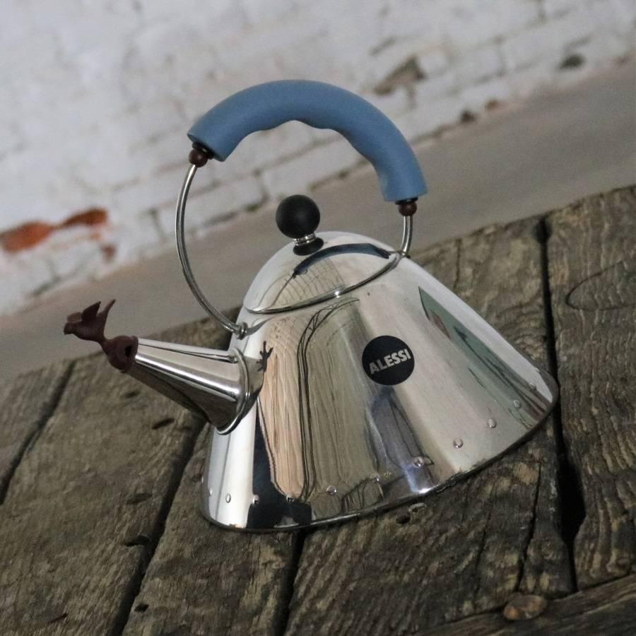 alessi bird tea kettle