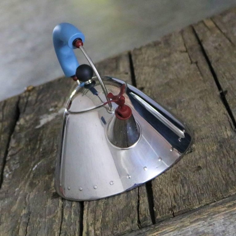 Michael Graves Stainless Steel Whistling Bird Tea Kettle for Alessi at