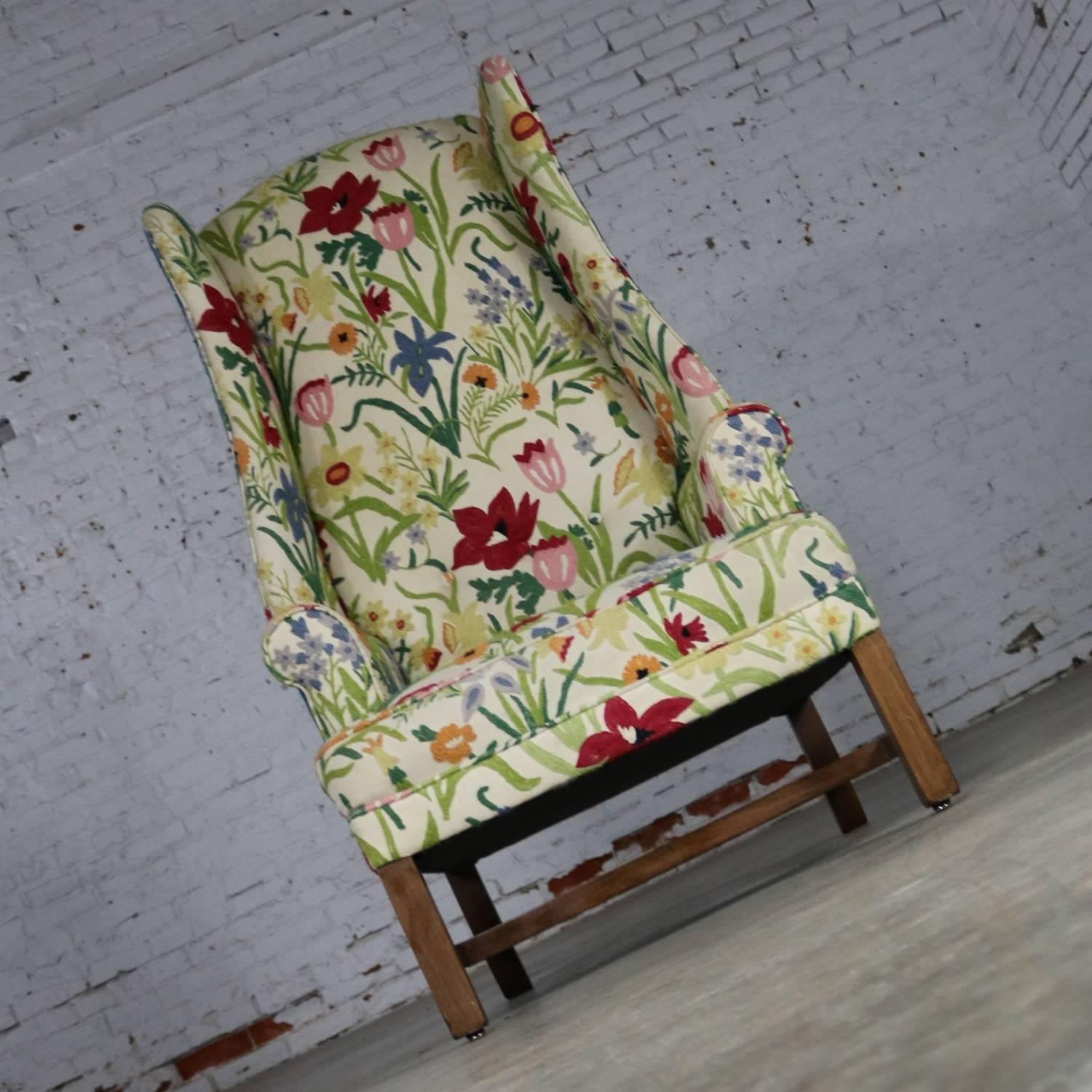 tall wingback dining chair