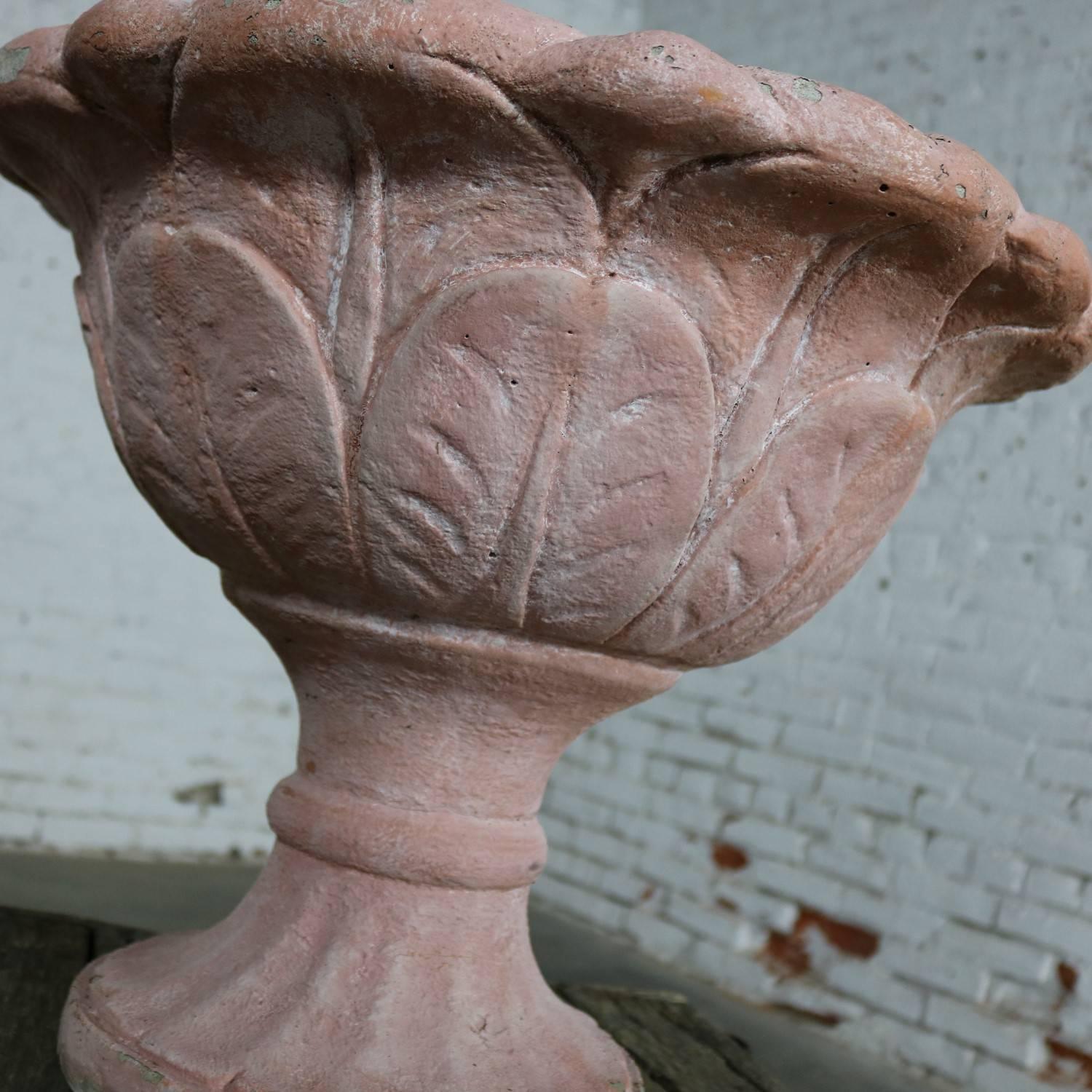 20th Century Antique Concrete Garden Urns