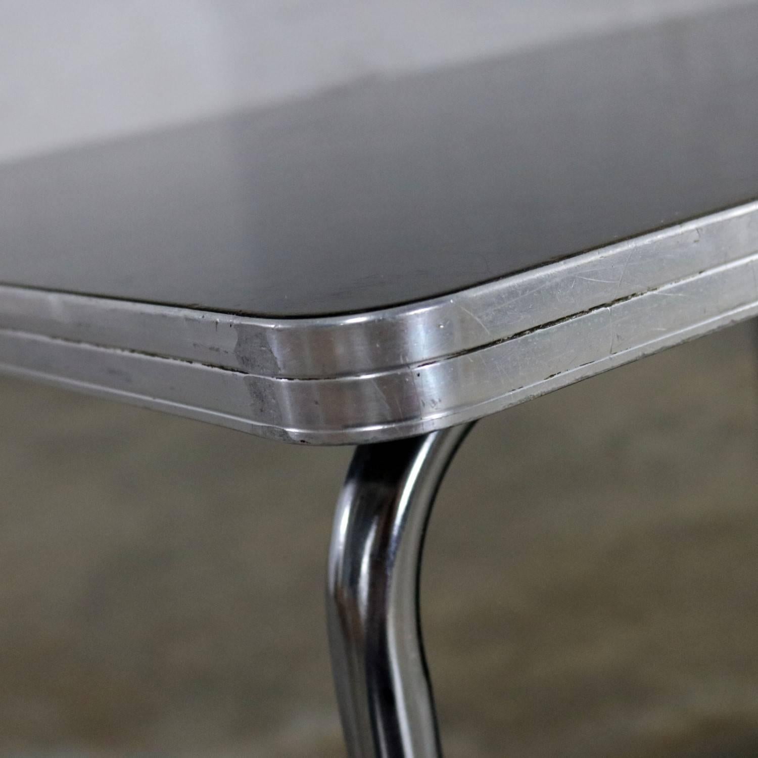 Art Deco Streamline Moderne Machine Age Desk by Walter Dorwin Teague for Texaco 1