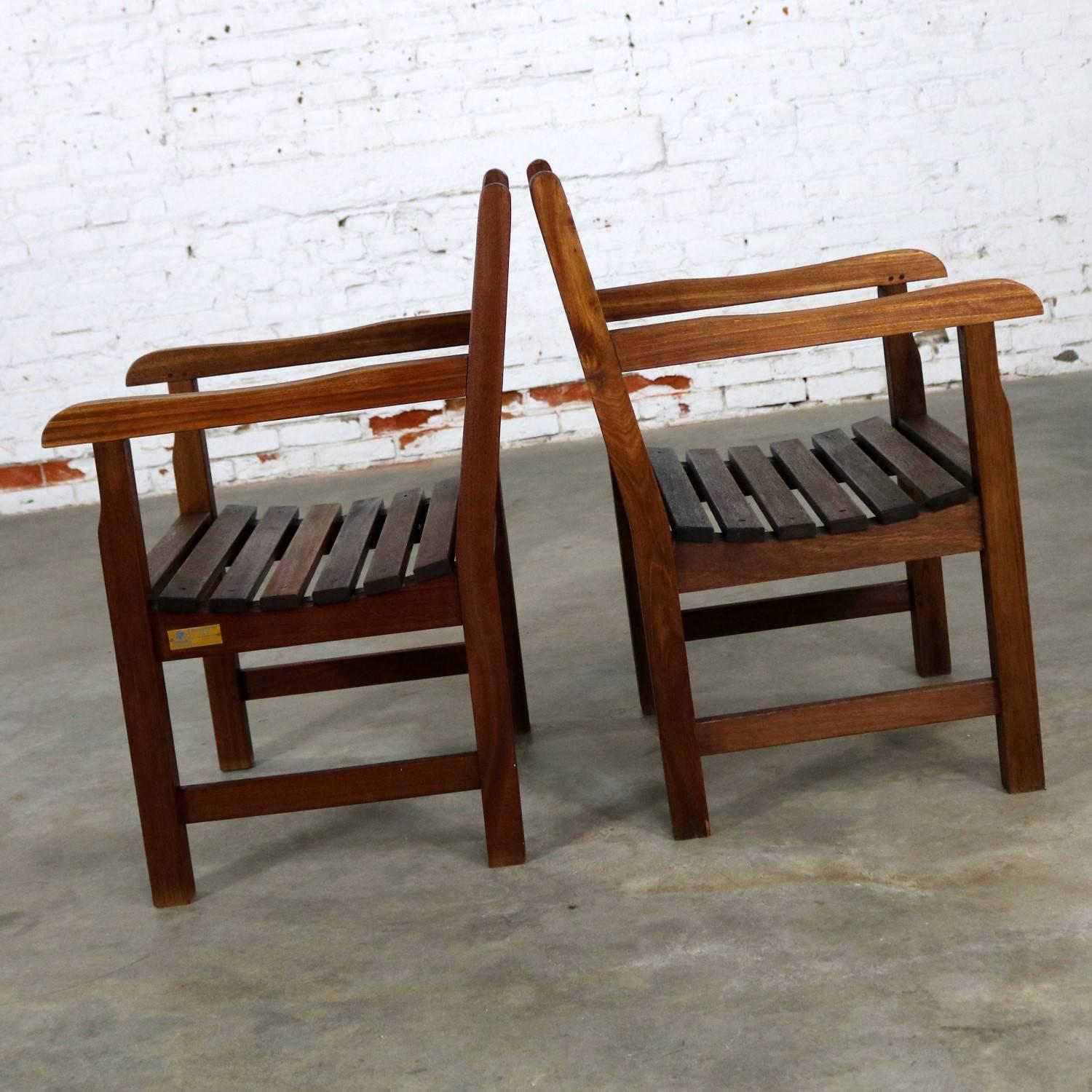 vintage teak outdoor furniture