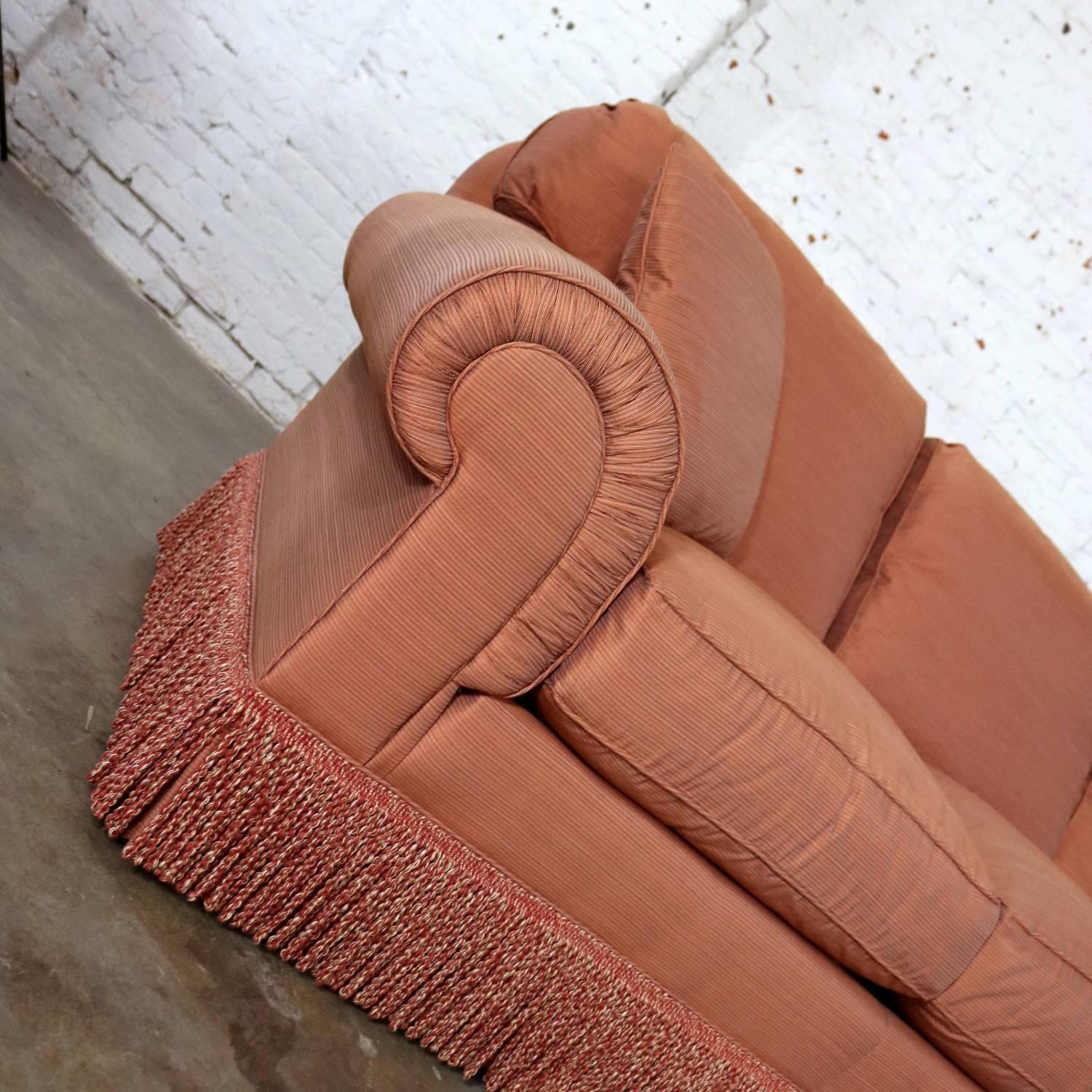 American Baker Sofas Lawson Style from the Crown and Tulip Collection Terracotta