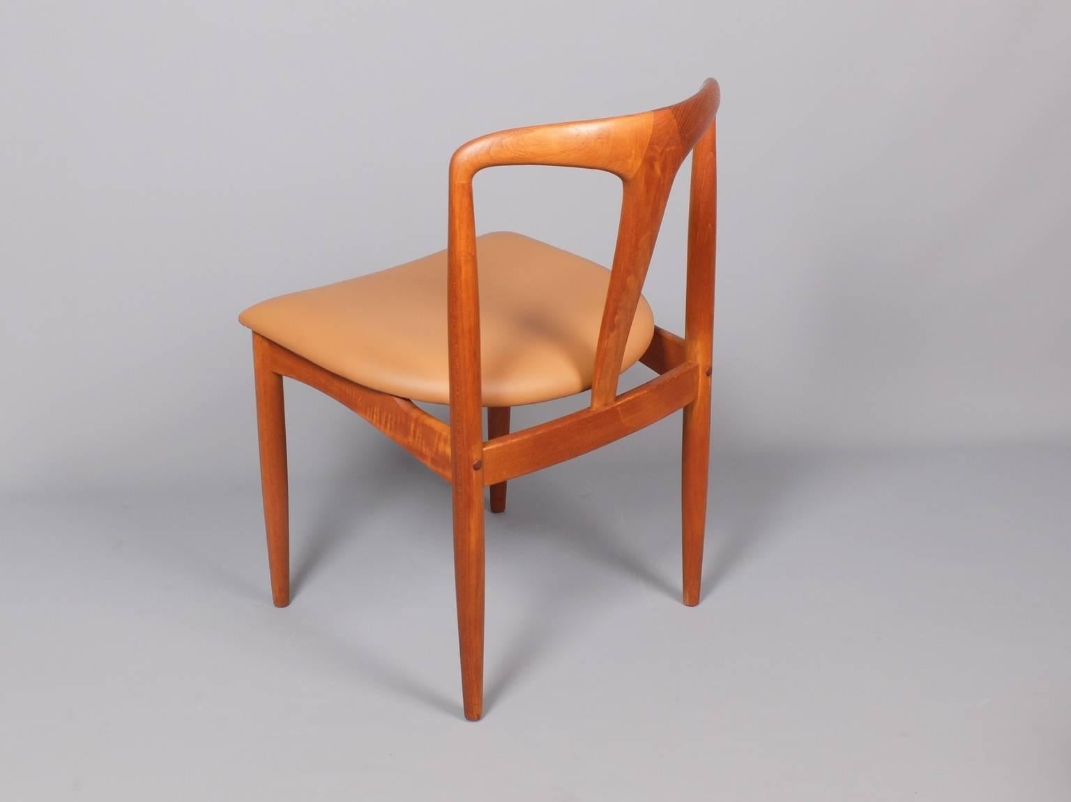 Johannes Andersen Teak Juliane Dining Chairs, Danish, 1960s In Excellent Condition In London, GB