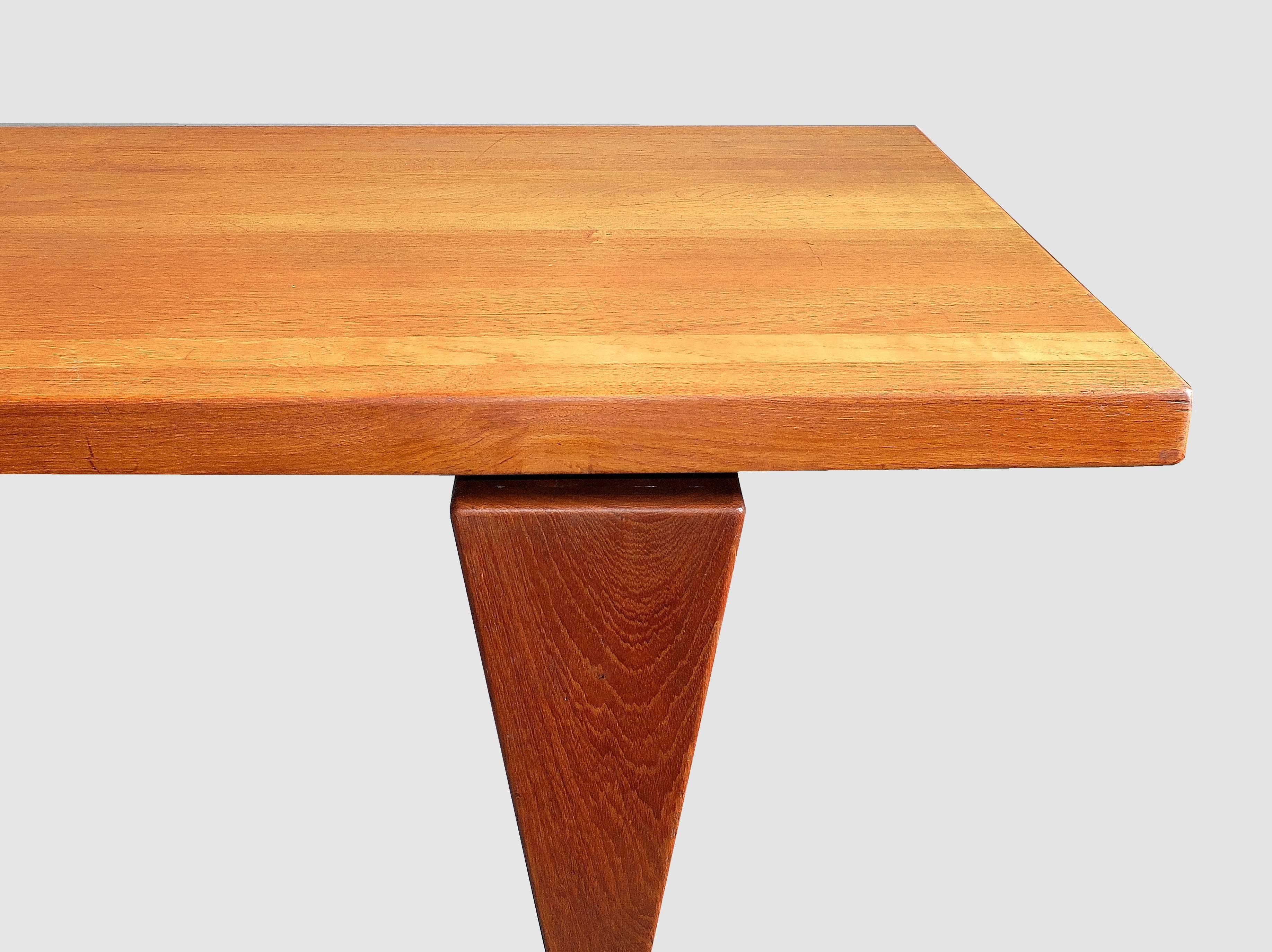 Illum Wikkelso Coffee Table Architectural Solid Teak 1960s Danish In Excellent Condition For Sale In London, GB