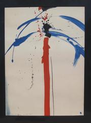 Emerson Woelffer Abstract Painting, 1975