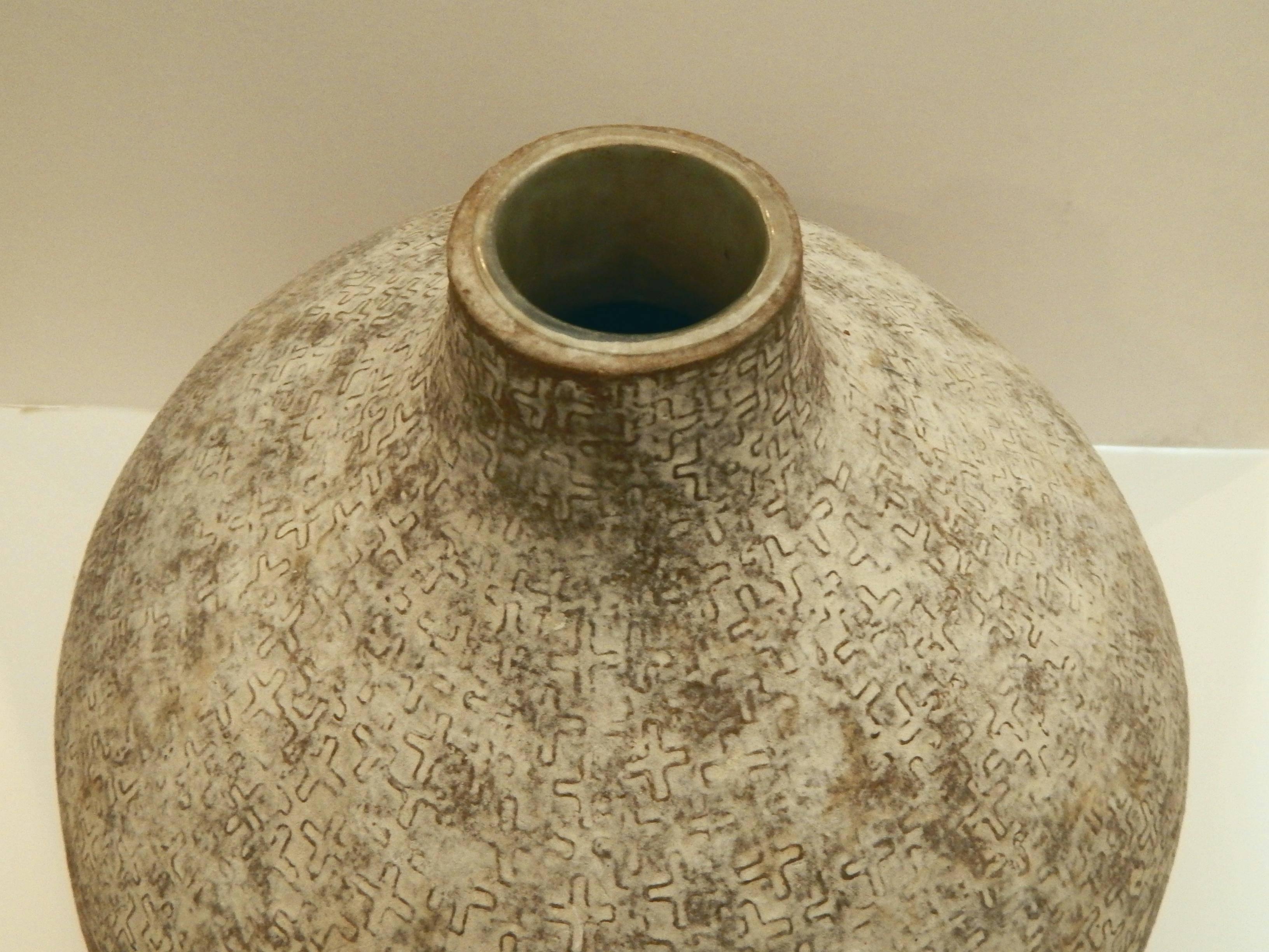 American Claude Conover Studio Ceramic Vase, Titled Uxul