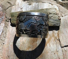 Lloyd Becenti and Floyd Becenti, Jr. Navajo Story Telling Sterling Cuff