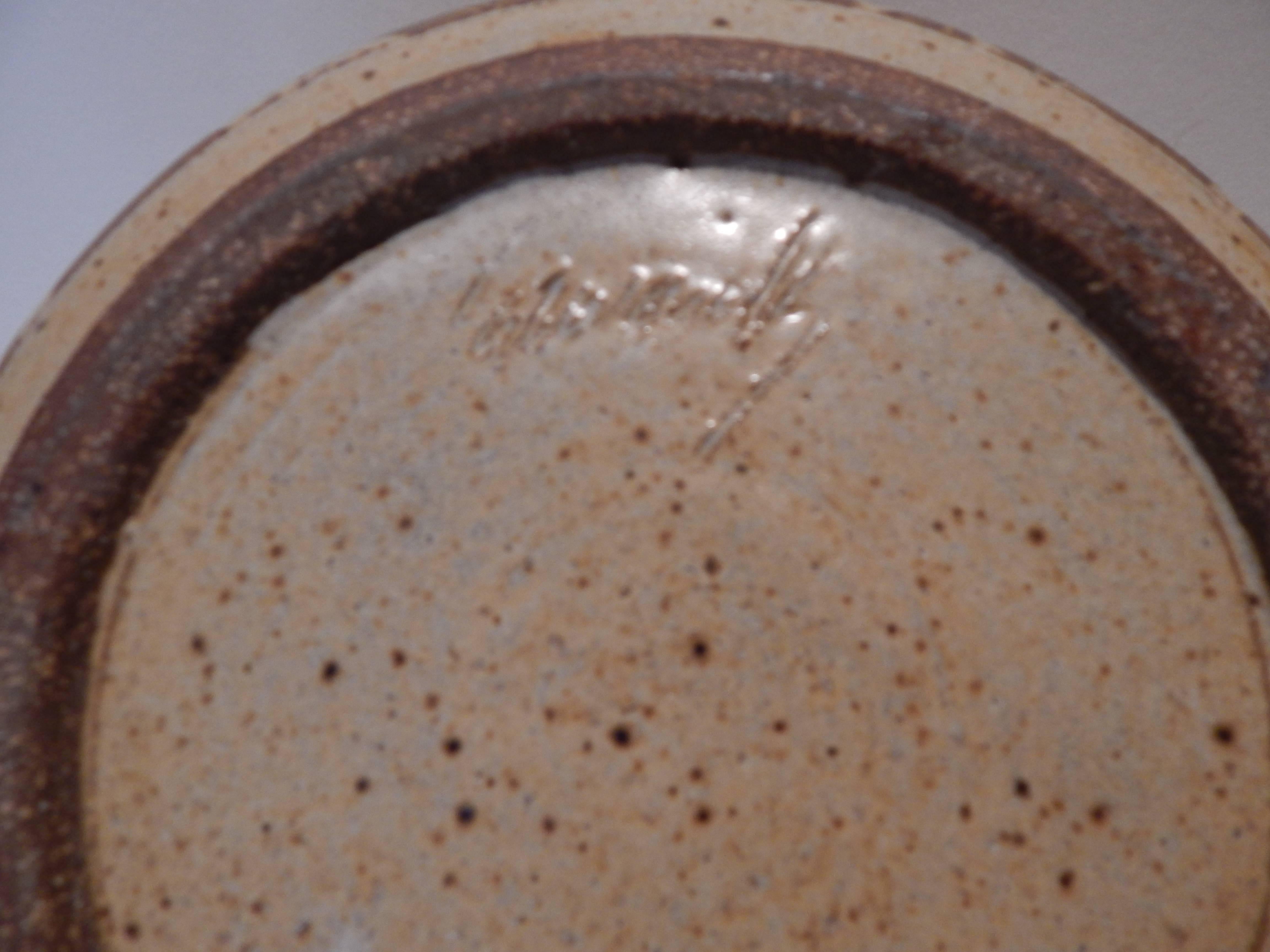 Joel Edwards Lidded Vessel, California Studio Pottery In Excellent Condition In Phoenix, AZ