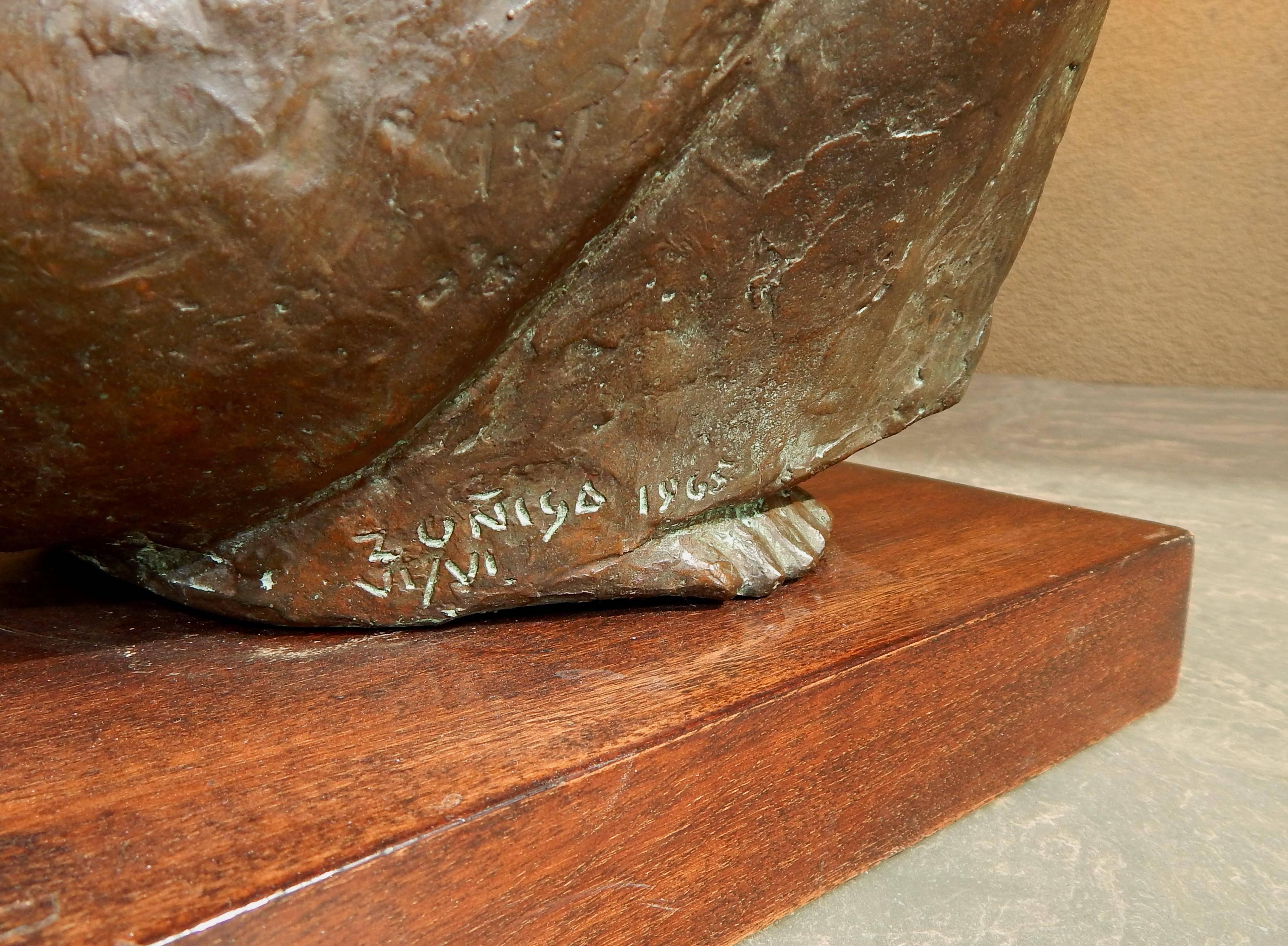 Francisco Zuniga Bronze, 1965, Titled "Ritual" at 1stDibs mary