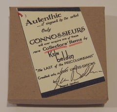 Ken Beldin Figural Mid-Century Mexican Copper Belt Buckle