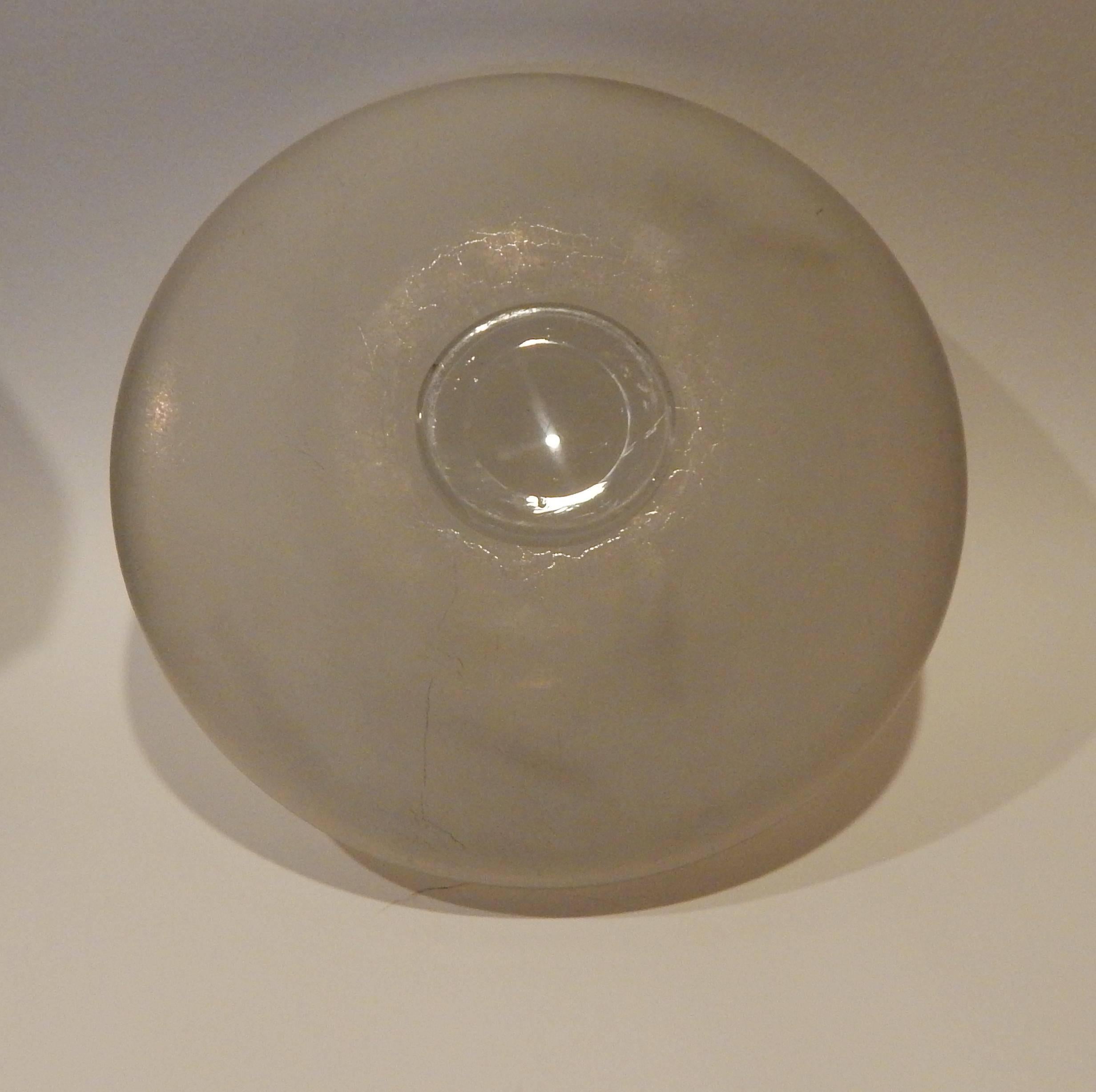 A.D. Copier Leerdam Unica Dutch Glass Vase In Excellent Condition For Sale In Phoenix, AZ