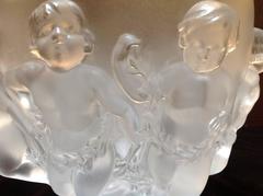 Lalique Cherub Bowl