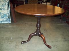 Late 18th Century English Mahogany Tea Table