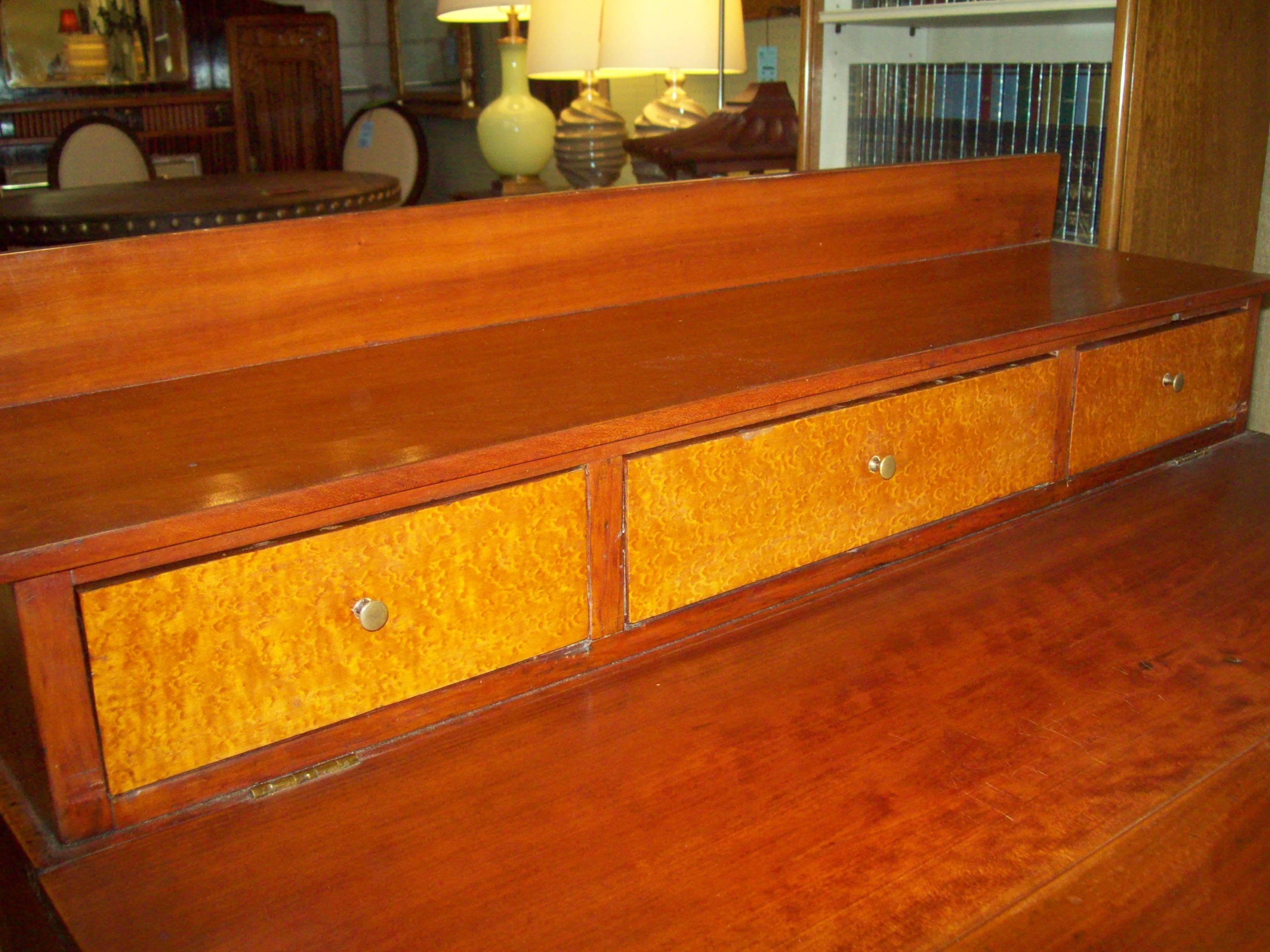 Country American Cherry Desk For Sale