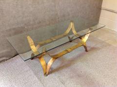 Mid-Century Italian Gilt Cocktail Table