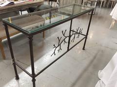 Giacometti Style For Forge Console Table