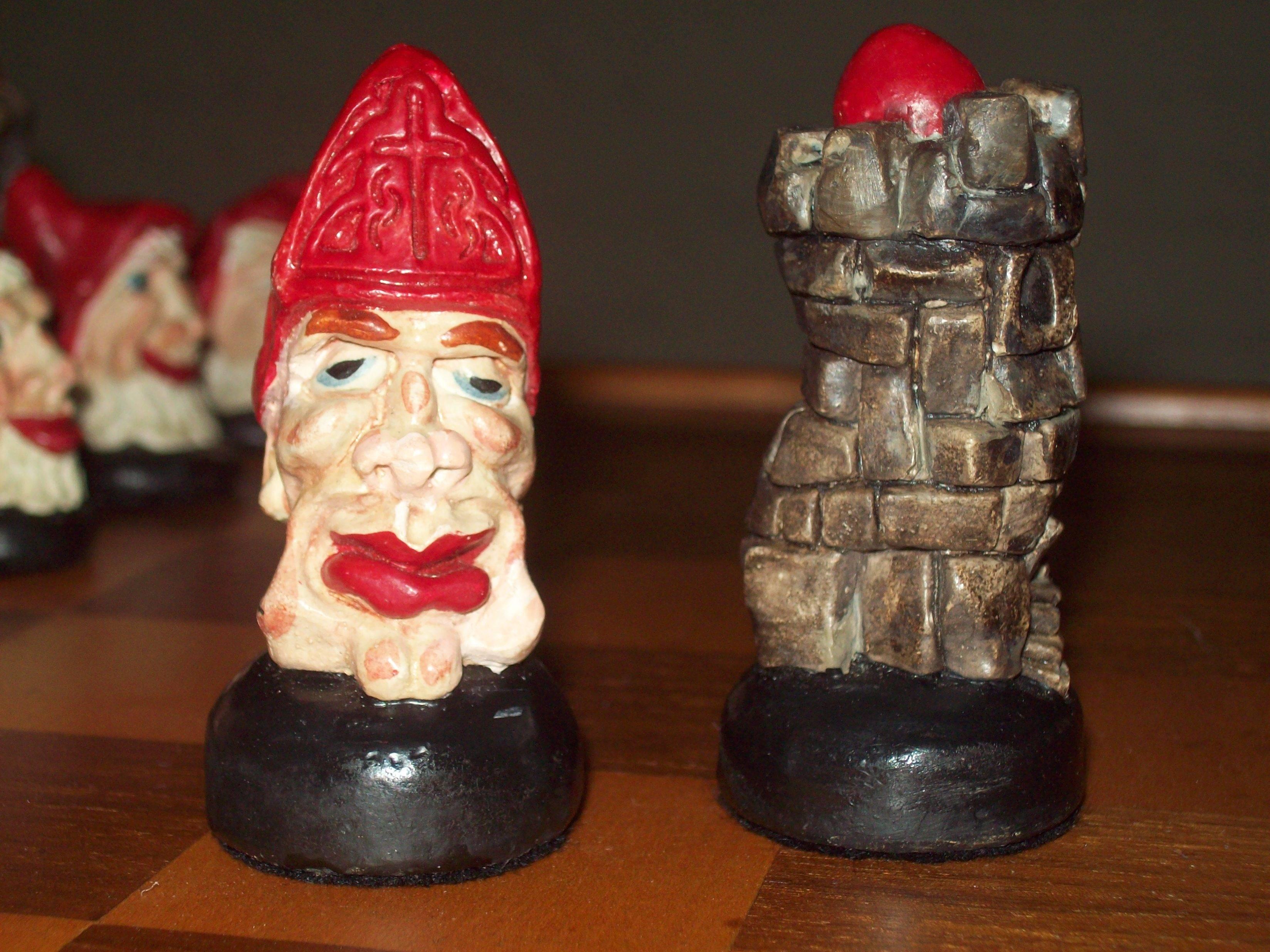 Mid-20th Century Alabaster Chess Set For Sale