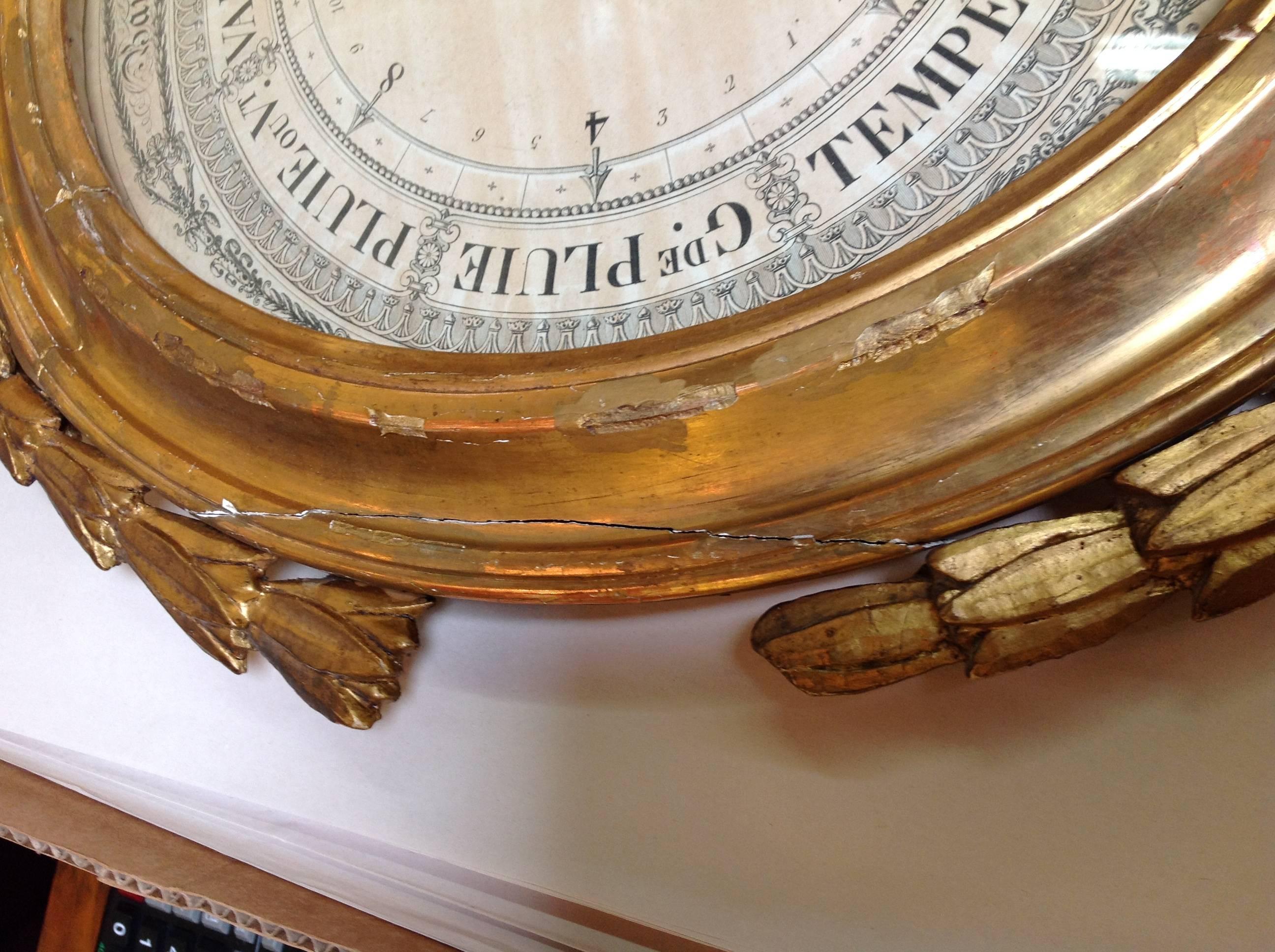 Louis XVI Barometer For Sale 2