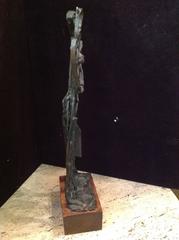 Mid-Century Bronze Sculpture of Adam and Eve