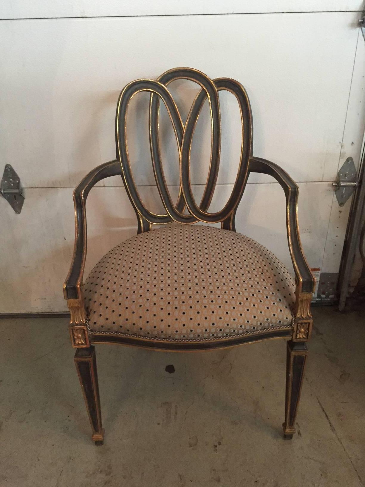 20th Century Dennis & Lean Neoclassical Chair