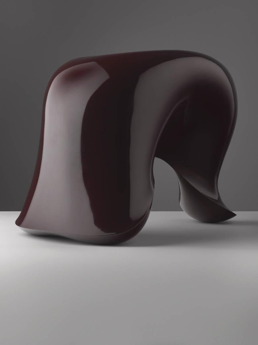 Modern Aldo Bakker Urushi Tonus Stool, Contemporary Sculptural Dutch Design