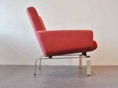 Rare Lounge Chair by Jørgen Høj for Niels Vitsoe, 1960s
