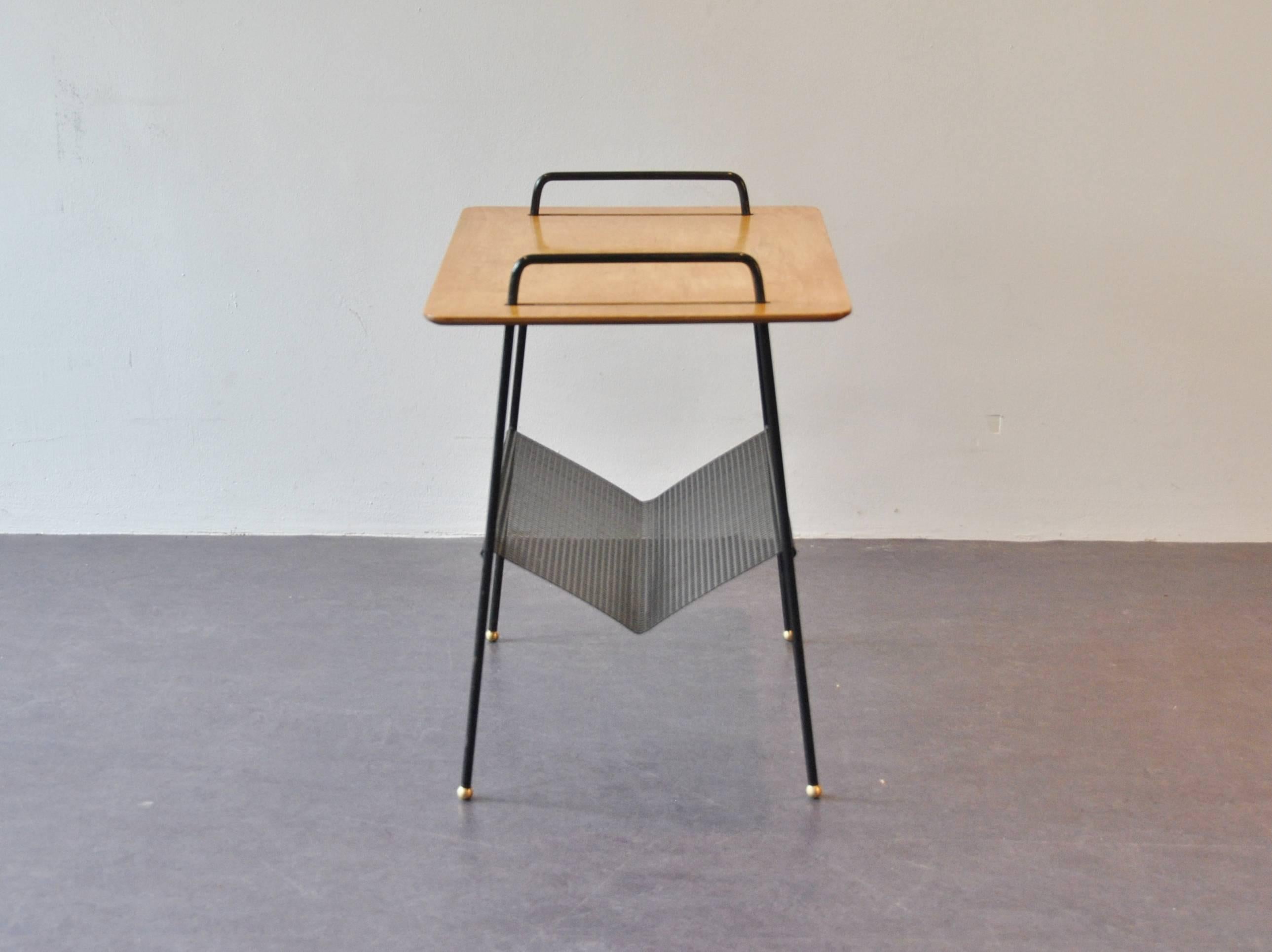 Mid-Century Modern Complete Set of 3 Different Magazine Tables by Cees Braakman for Pastoe, 1950s