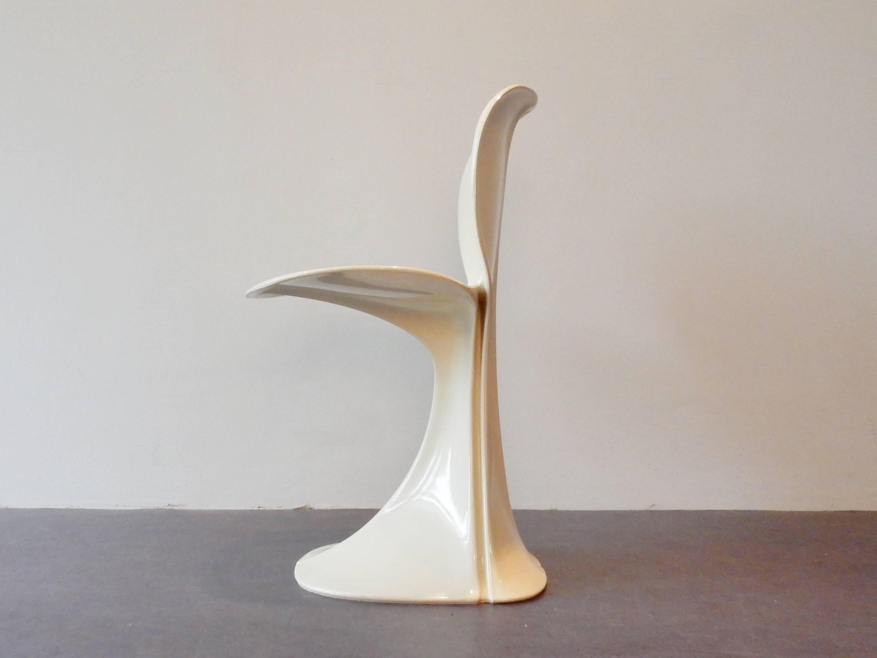 Mid-Century Modern Rare Flower Model Chair by Pierre Paulin for Boro, Belgium, 1970s