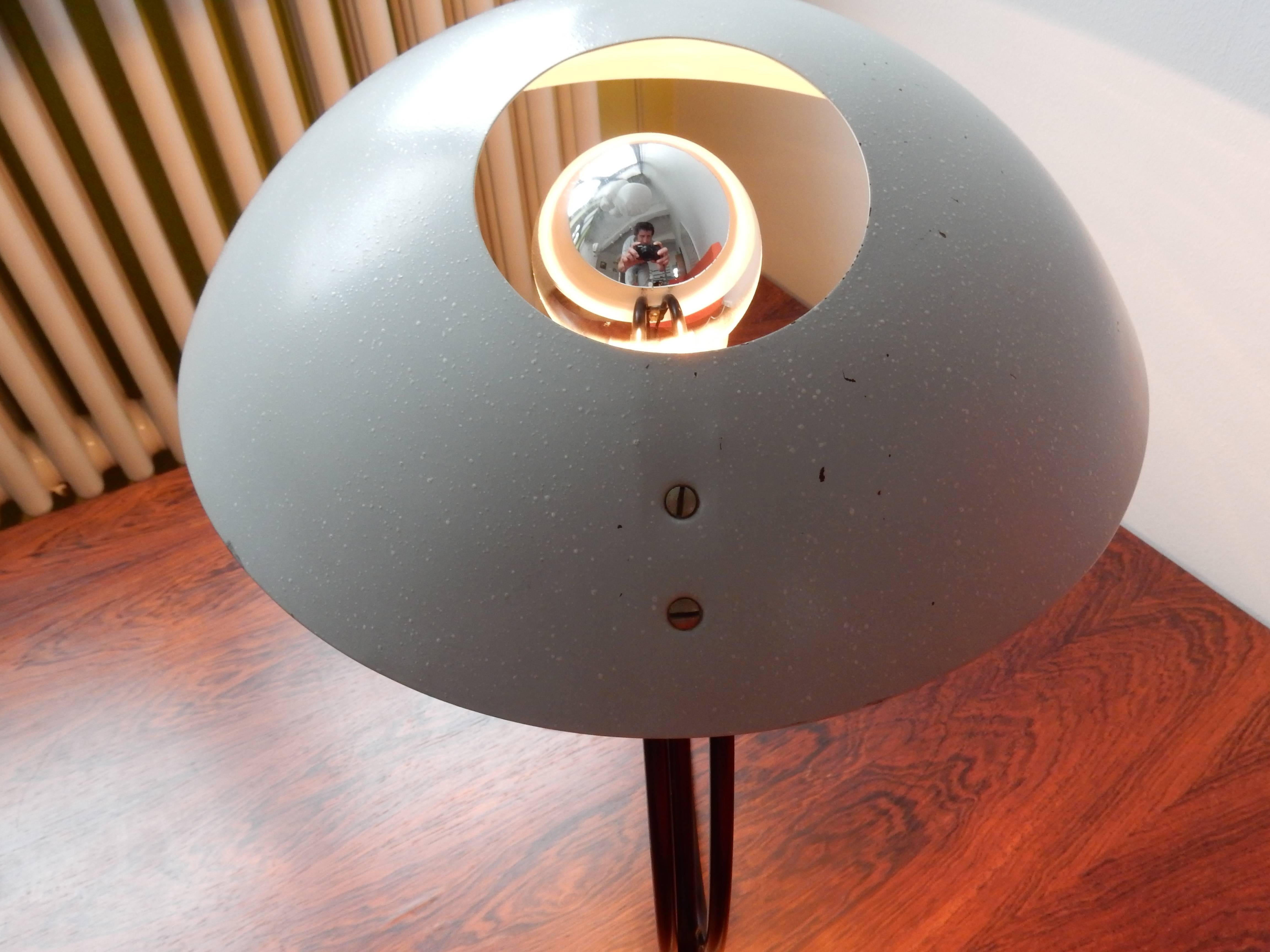 Model NB100 Table Lamp by Louis Kalff for Philips, Netherlands, 1950s In Good Condition In Steenwijk, NL