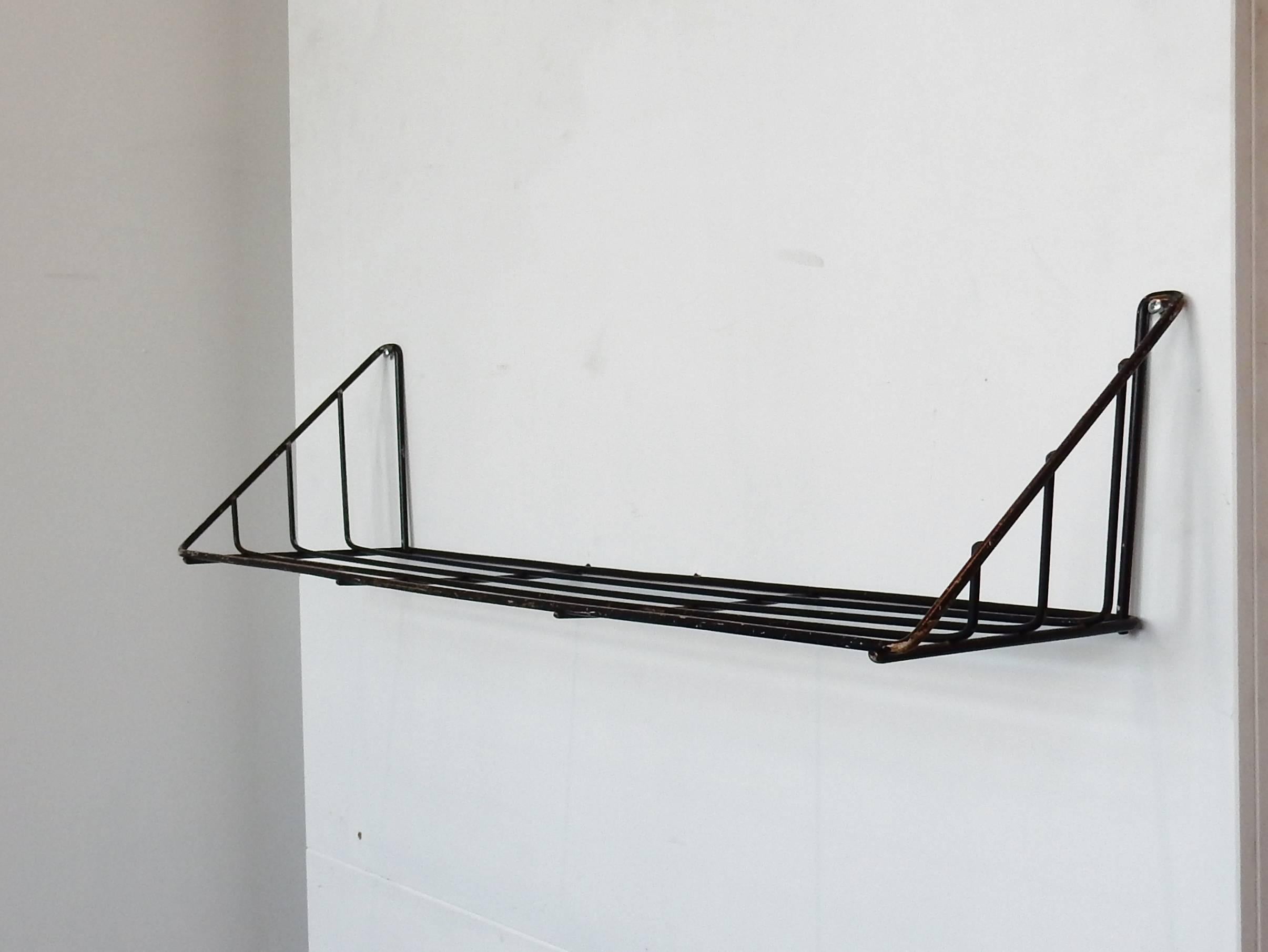 Lacquered Highly Rare Set of Two 'Delft' Wall Shelves by Cobra Artist Constant Nieuwenhuys