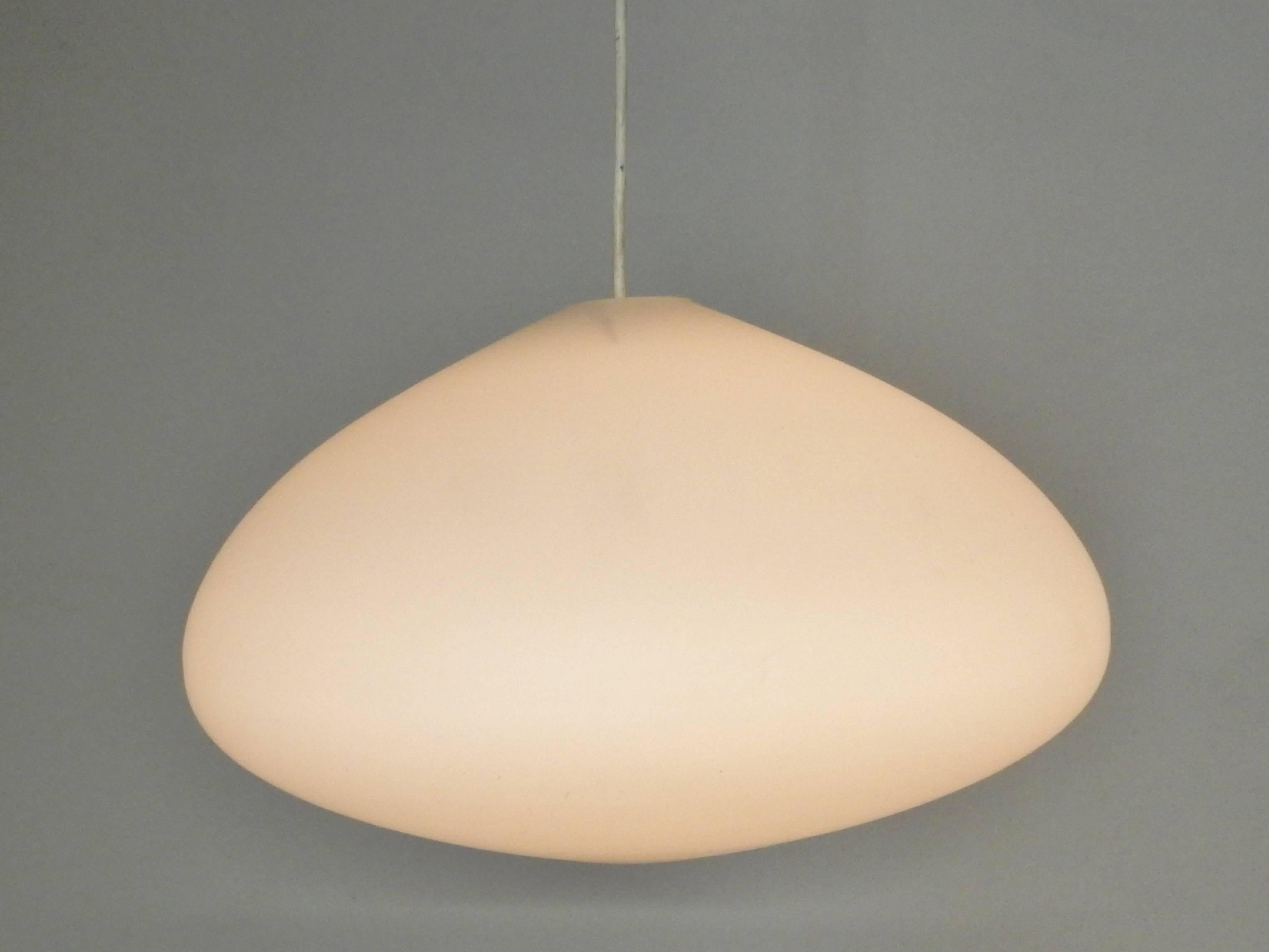 opaline glass pendant light