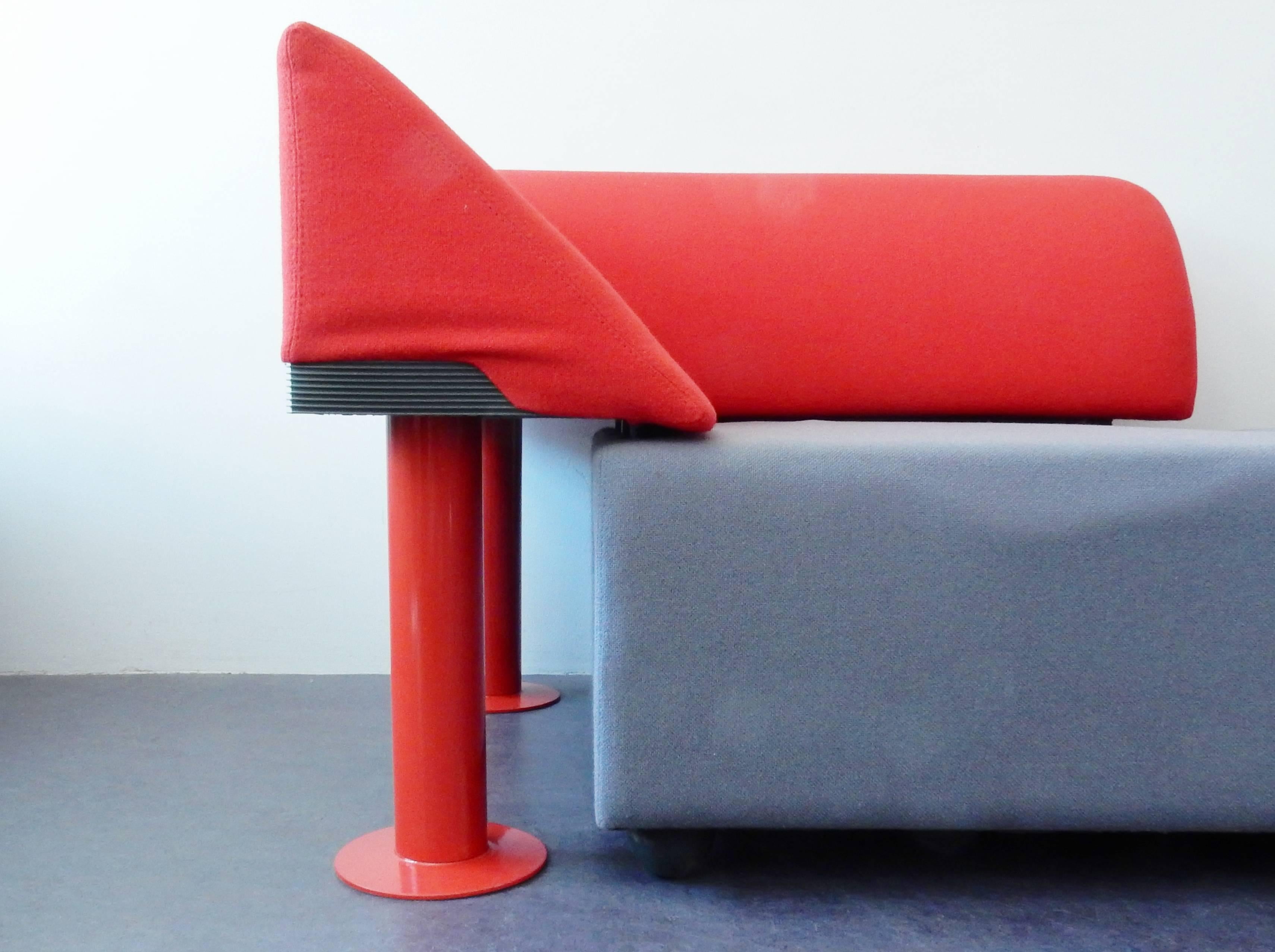 Modell 960 Quadrio-Loungesessel von Michael McCoy für Artifort, Niederlande, 1986 (Memphis Group)