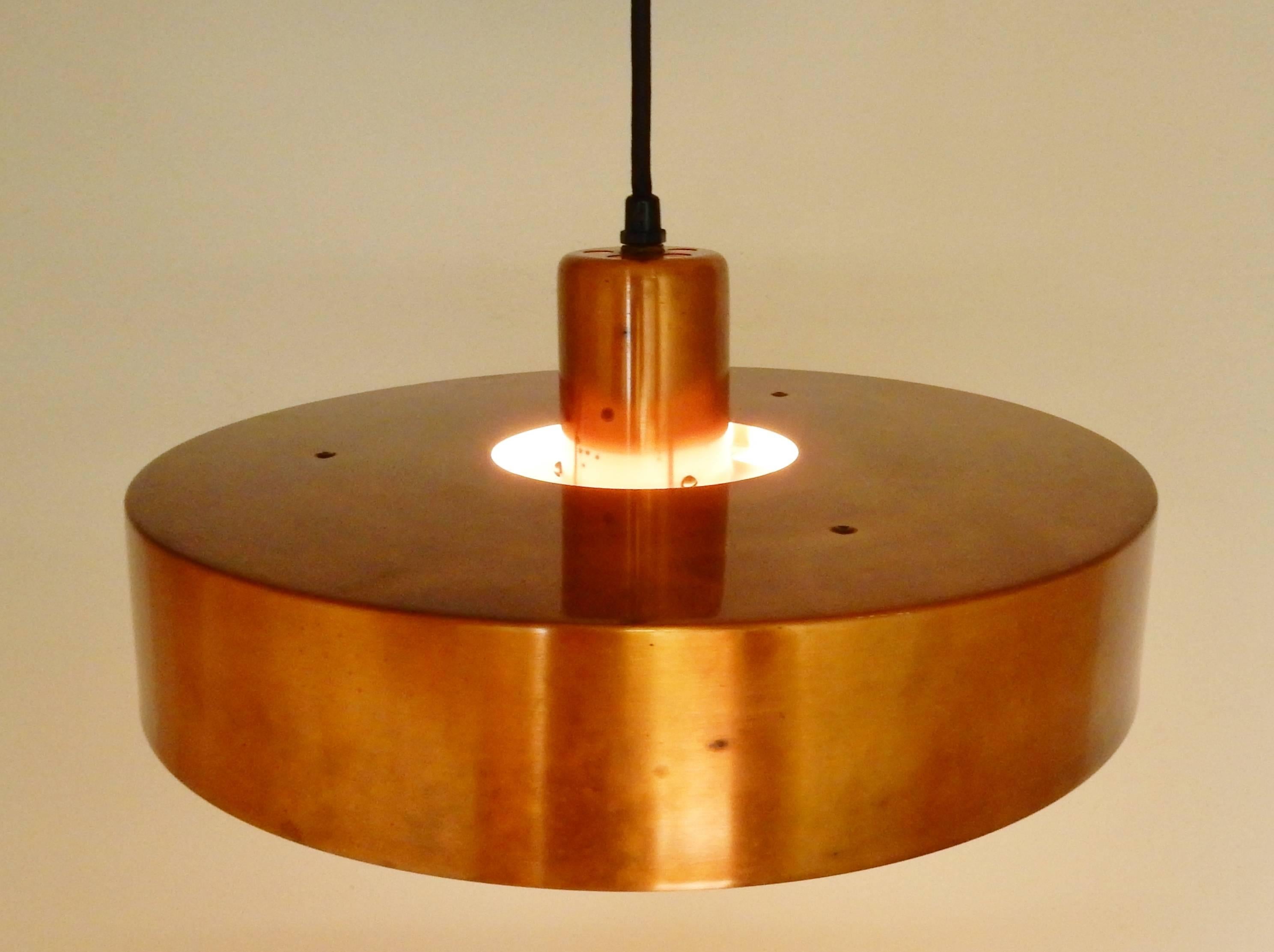 Mid-Century Modern Model 'Roulet' Pendant Lamp by Jo Hammerborg for Fog & Mørup, Denmark, 1960s