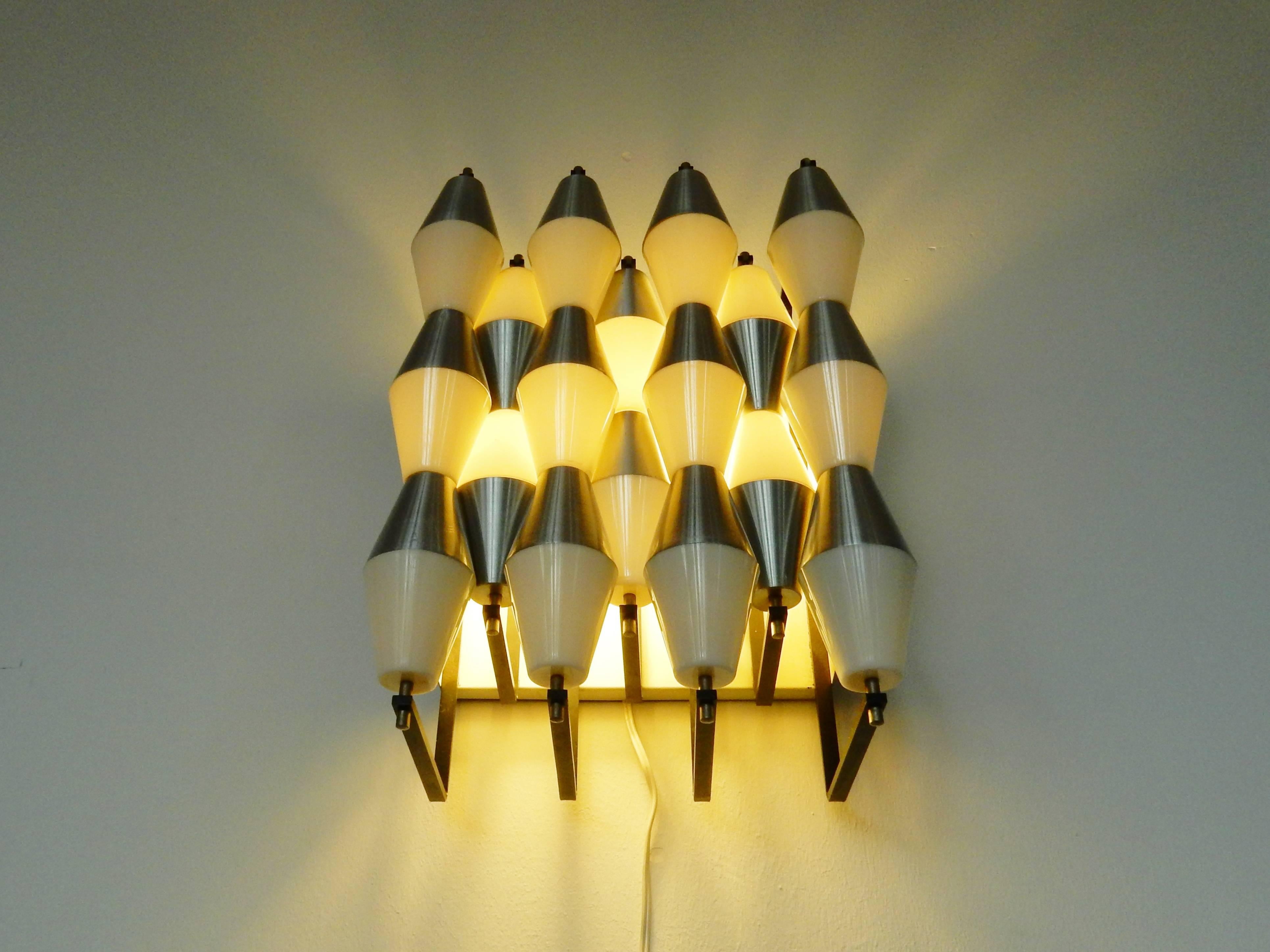 Mid-20th Century Architectural Wall Light Model 