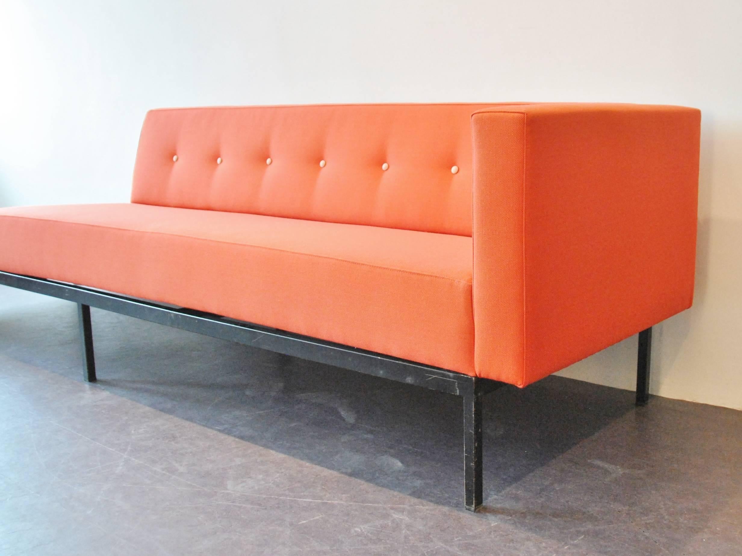Mid-20th Century 20th Century Modernist Sofa by Kho Liang Ie for Artifort in New Kvadrat Fabric